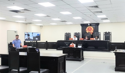 VKSND huyện Ứng Hoà phối hợp với Toà án nhân dân cùng cấp tổ chức phiên...